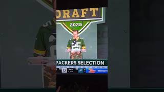 @TomGrossiComedy calls the 237th pick in the 2025 NFL Draft #shorts #nfl #packers
