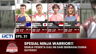 Download lagu SPESIAL NINJA WARRIOR!! Semua Peserta Dari Berbagai Negara | SASUKE NINJA WARRIOR INDONESIA | PART 1