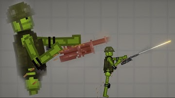 how to hold weapons/guns with 2 arms in melon playground!!
