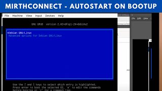 MirthConnect Setup - Configuring Mirth to autostart on bootup