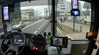 Autobusem po Warszawie 3 - Linia 106 - Solaris Urbino 12 IV Electric #1930 MZA Warszawa
