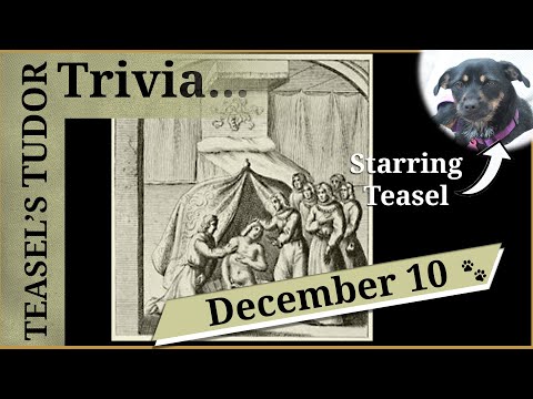 Teasel's Tudor Trivia - 10 December - Tudor people weren't so smelly!