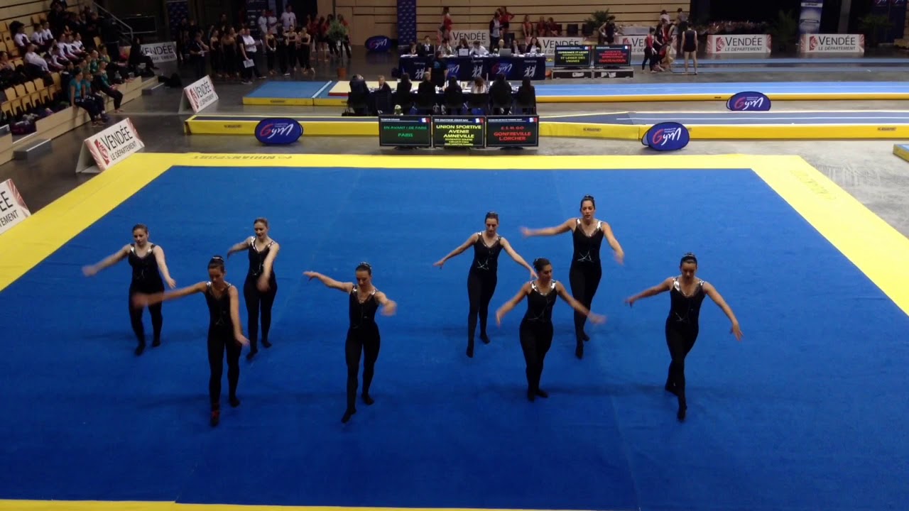 TeamGym En Avant De Paris - Championnat De France 2018