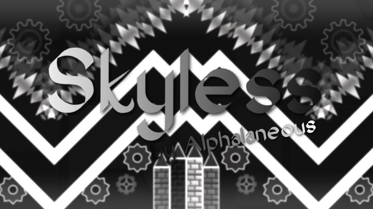 "Skyless" by Alphalaneous | 100% | Geometry Dash