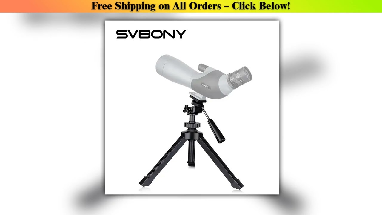 SVBONY SV146 Table Top Tripod  for Monocular Bird Watch High Quality Waterproof Telescope