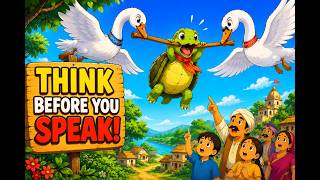 The Tortoise and the Swans | Moral Story for Kids | Panchatantra Stories