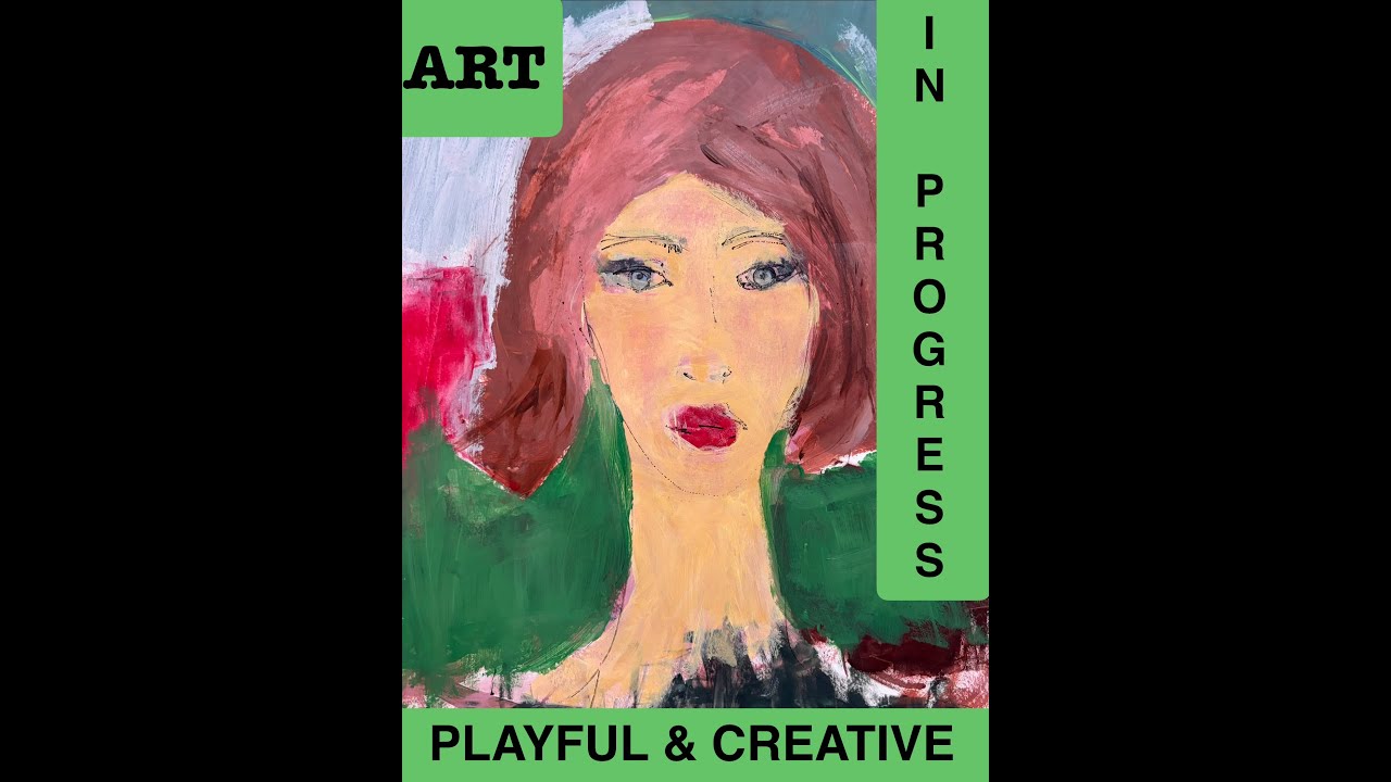 Playful & Creative Art In Progress