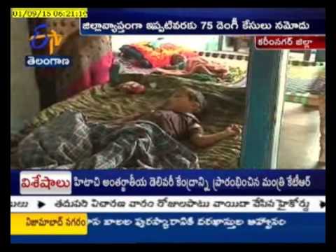 Citizen Suffering With Dengue & Malaria Fevers In Karimnagar Dist