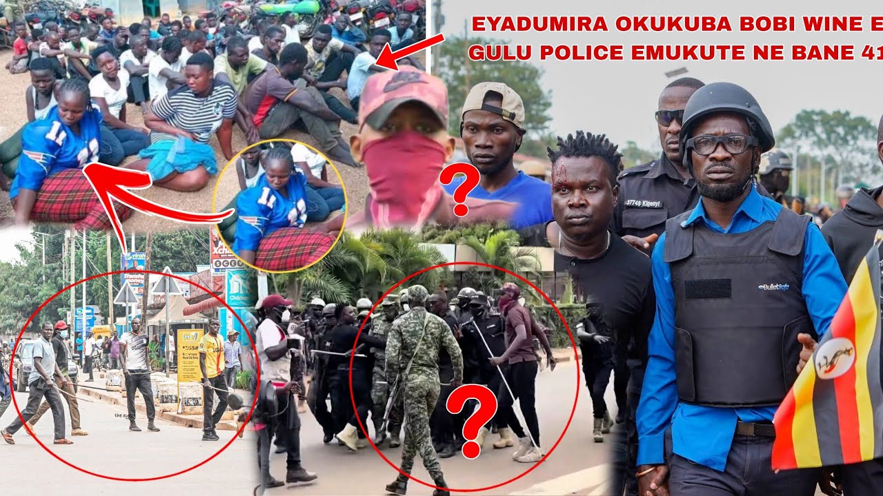 OTYO! Eyadumira Okuba Bobi Wine Embooko E Gulu Police Emukute Ne Bane 41,Naawe Birabe Osalewo