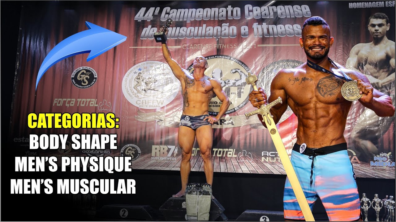 CAMPEONATO CEARENSE DE MUSCULAÇÃO 2021 PARTE 01 