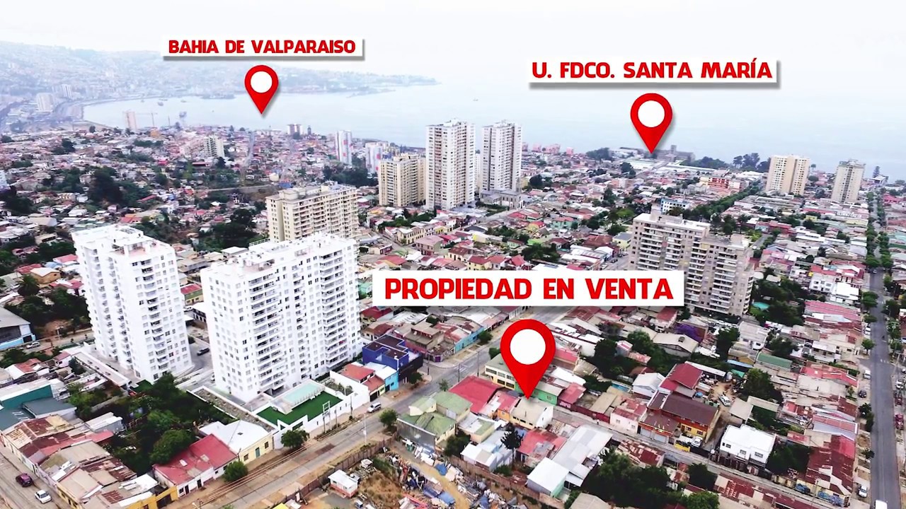 Se Vende Casa en Cerro Placeres, Valparaíso, CHILE (50V)