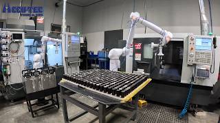 Accu-Tec Runs Two OB7 Cobots on Haas Automation Machines | Lights-Out Lathe &amp; Mill Automation
