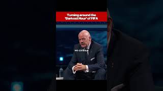 Turning around the 'Darkest Hour' of FIFA #infantino #fifa #americabusinessforum #football