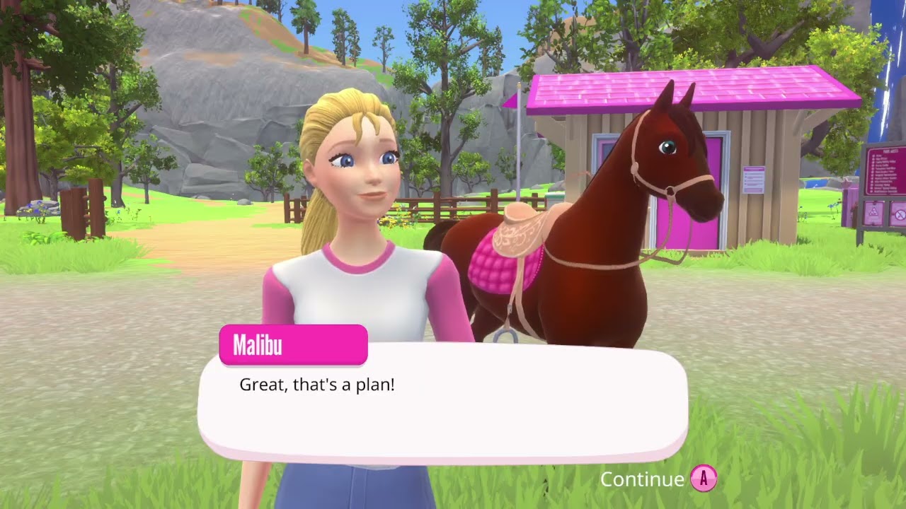 Barbie Horse Trails Playthrough Part 2 - Outright Games Ambassador Club