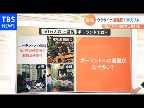 100万人を超えたウクライナからの避難民　その厳しい実情と日本からもできる支援とは
