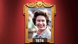 The Queen through the years in celebration of her 90th birthday