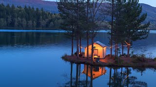 Kimsenin Bilmediği Kamp Yerimizde Huzurlu Bir Kamp Videosu