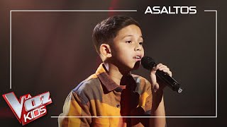 Samuel Marín canta 'La llorona' | Asaltos | La Voz Kids Antena 3 2023