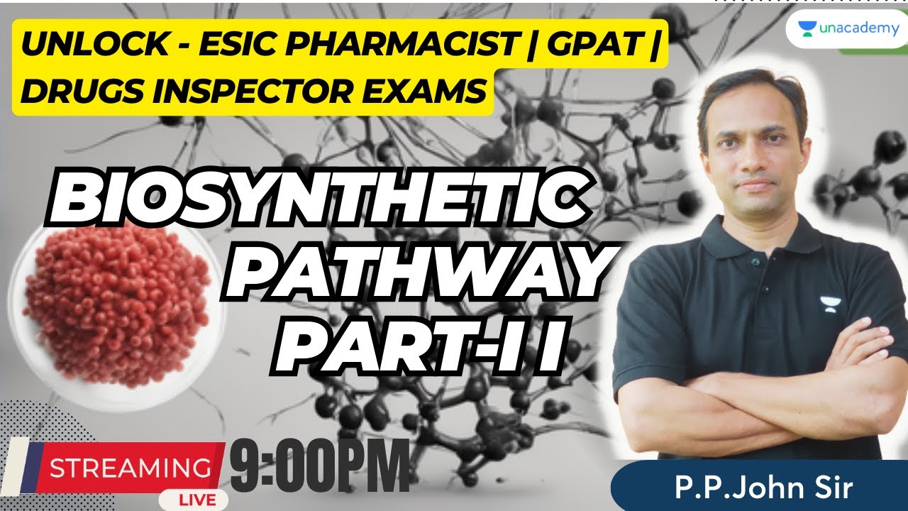 Biosynthetic Pathway: Part-II | Unlock GPAT | Pharma Exams | GPAT and ...