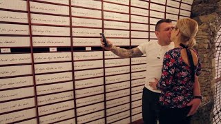 Couples make Valentine's Day deposit in 'Love Bank'