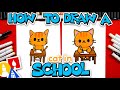 How To Draw A Cat In School