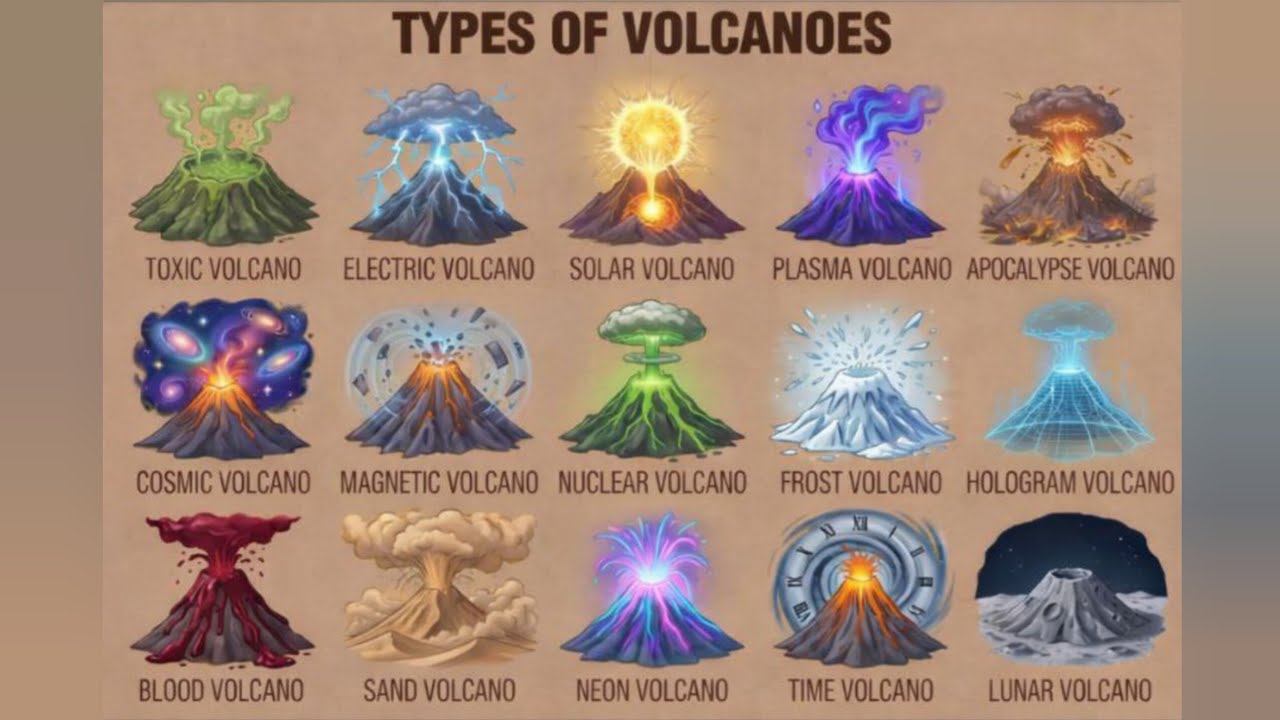 15 Legendary Volcano Types You've Never Seen Before! 🌋