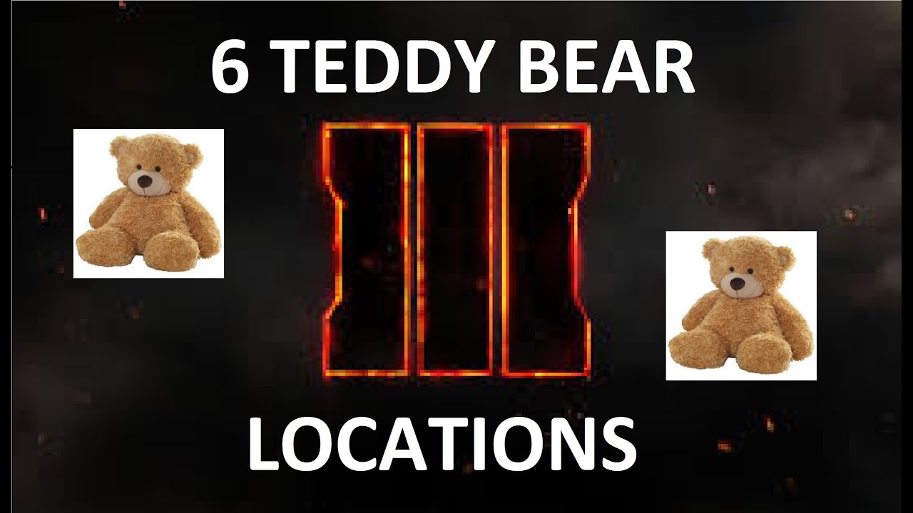 6 Teddy Bears Location Call of Duty Black Ops III YouTube