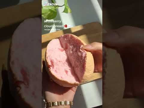 Strawberry Cloud Bread Tiktok Bustle 