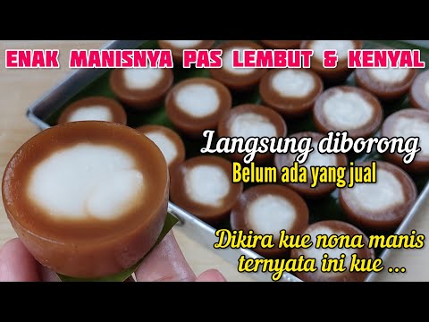 Kue Talam Gula Aren Gurih Kenyal