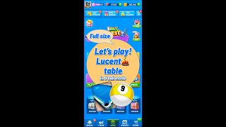 [Full] Let's play tables: Lucent in 9 ball pool mode⛵️ screenshot 4