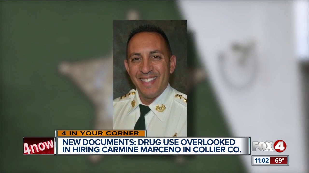 Sheriff Carmine Marceno drug use and problem polygraph issues