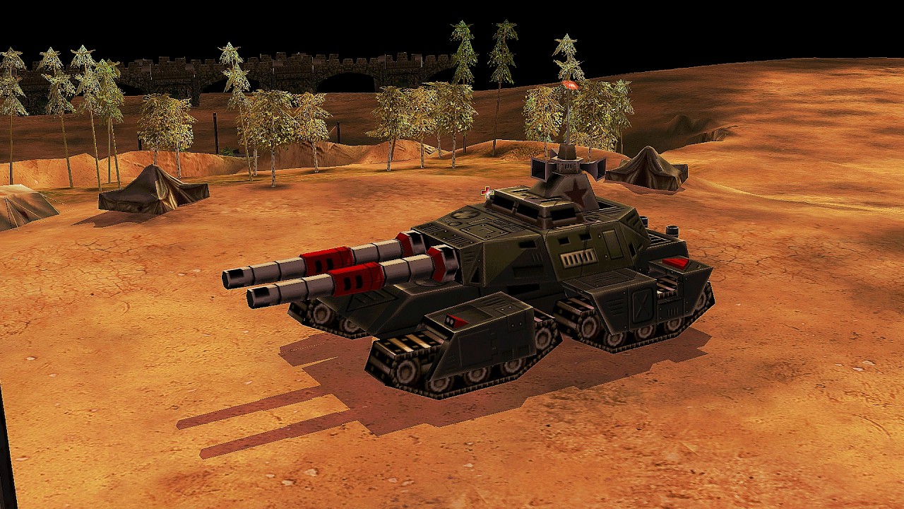 Command & Conquer Generals Apocalyptic - 2.1 Doomsday Tank vs 3 USA BOSS