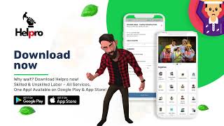 🚀 Introducing Helpro – Your One-Stop Solution for All Types of Labor! screenshot 3