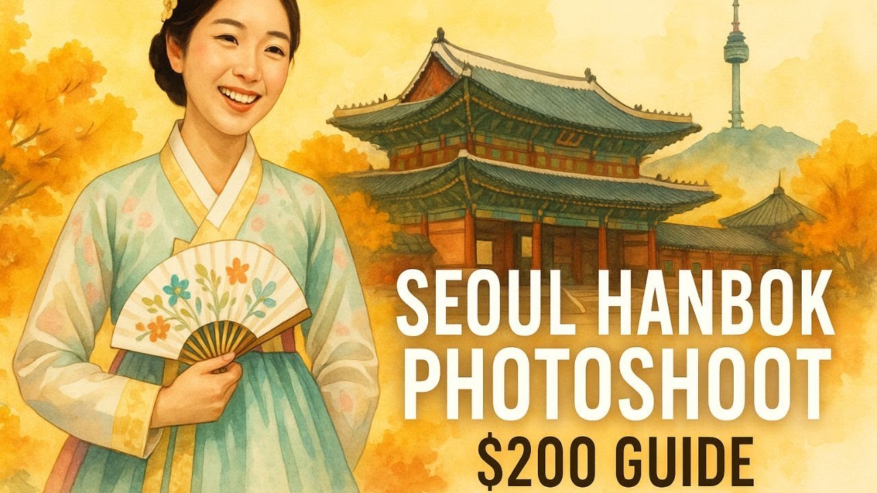 Seoul Hanbok Photoshoot: The ULTIMATE $200 Guide! (Worth It?)