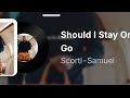 Should I stay or go by Scorti-Samuel 