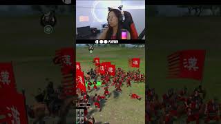 Eu juro que parece cena de filme 😮🔥…#TotalWarThreeKingdoms #GameplayBrasil #BatalhaEpica