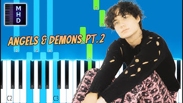 jxdn - Angels & Demons Pt. 2 - Piano Tutorial