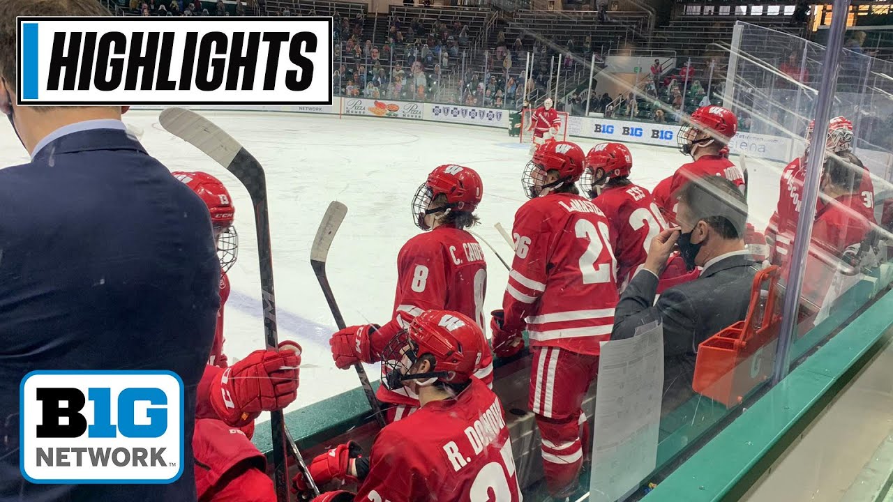 Wisconsin at Michigan State | Badgers Aim To Decrease Magic Number | March. 5, 2021 | Highlights