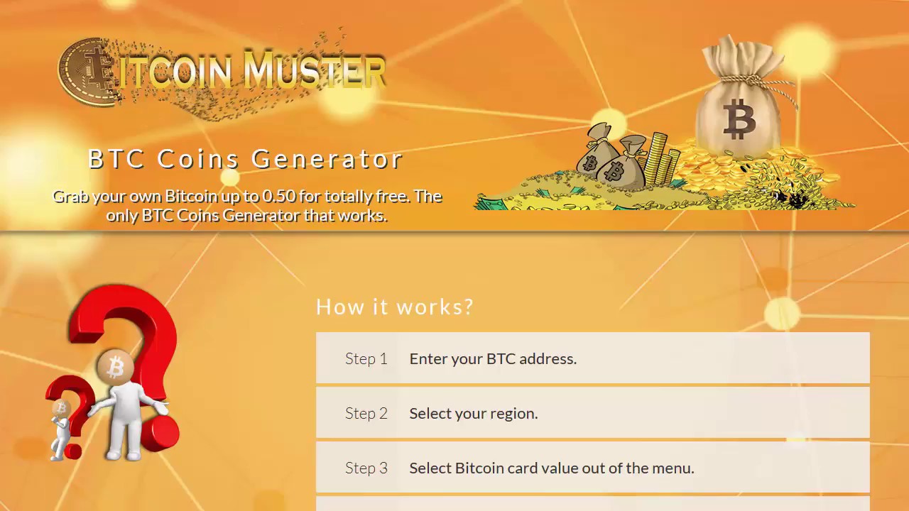 Earn Free Bitcoins Instantly [BTC Giveaway Service]