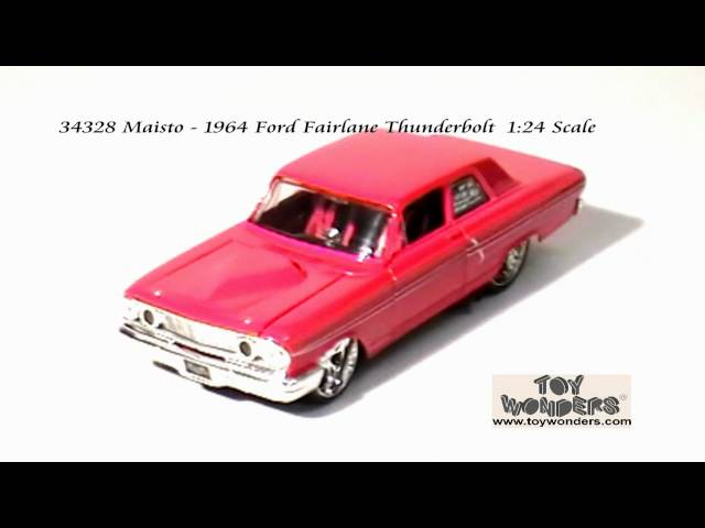 ミニカー Maisto 1964 FORD FAIRLANE THUNDERBOLT sddefault.jpg