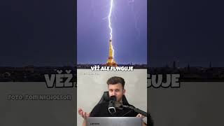 Úchvatné záběry blesků, které udeřily do Eiffelovky⚡🗼
