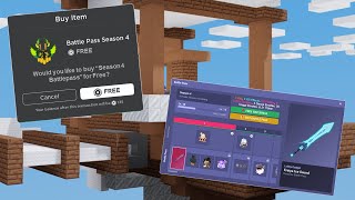Roblox Bedwars April Fools be like..