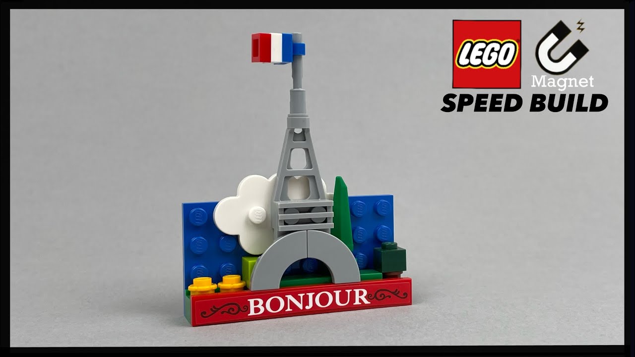 𝙀𝙄𝙁𝙁𝙀𝙇 𝙏𝙊𝙒𝙀𝙍 🇫🇷 LEGO Limited Edition Magnet 