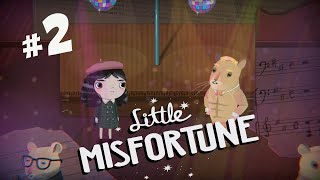Little Misfortune Прохождение ►Мышиная дискотека и парк развлечений #2