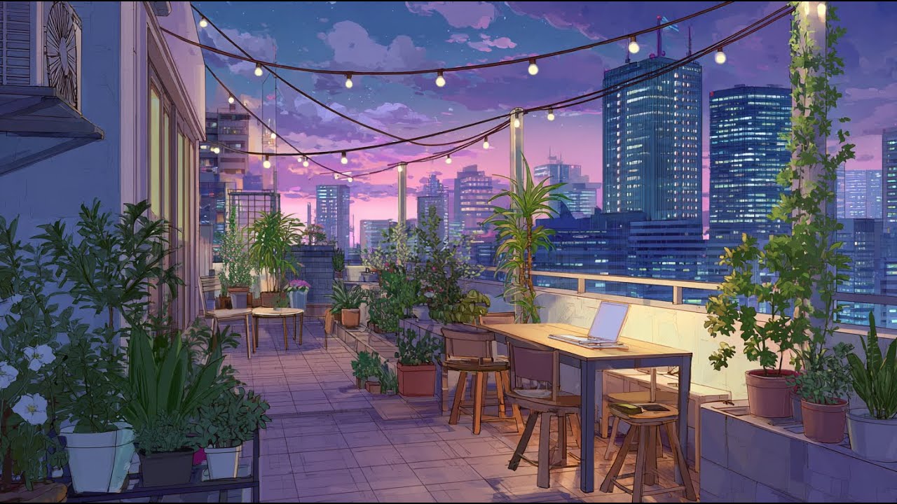 Quarantine Rooftop / 2020s / Modern Chillhop / Neo-Soul Lofi [Isolation Vibes]