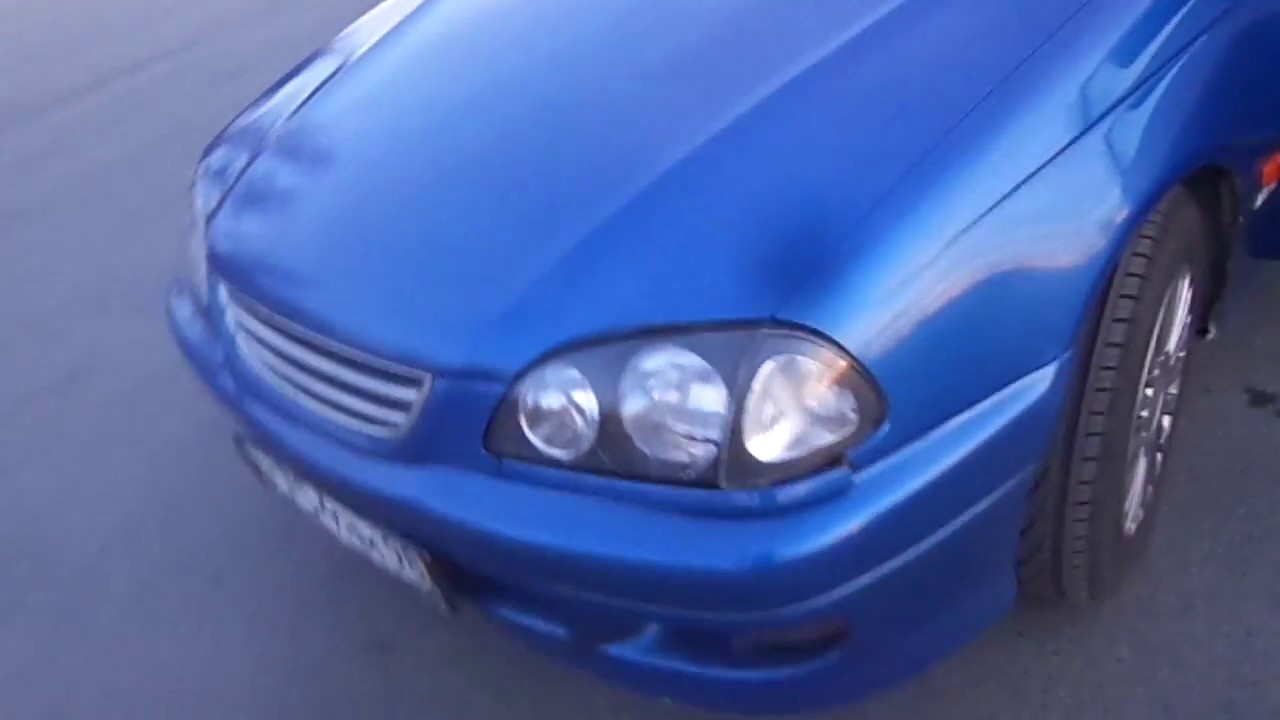 Спойлер авенсис 2