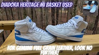 Diadora Heritage Mi Basket Used - One Of The Best Leathers On A Sneaker