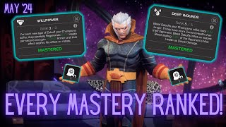 The ULTIMATE 2024 Mastery Guide/Tier List | Marvel Contest of Champions