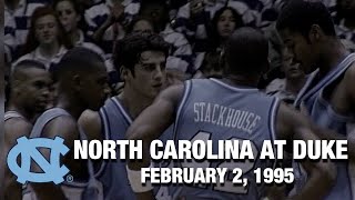 Jerry Stackhouse & Rasheed Wallace Lead UNC To Double-OT Win Over Duke | ACC Basketball Classic