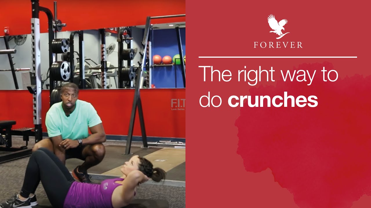 How to do Crunches | Forever Living UK & Ireland